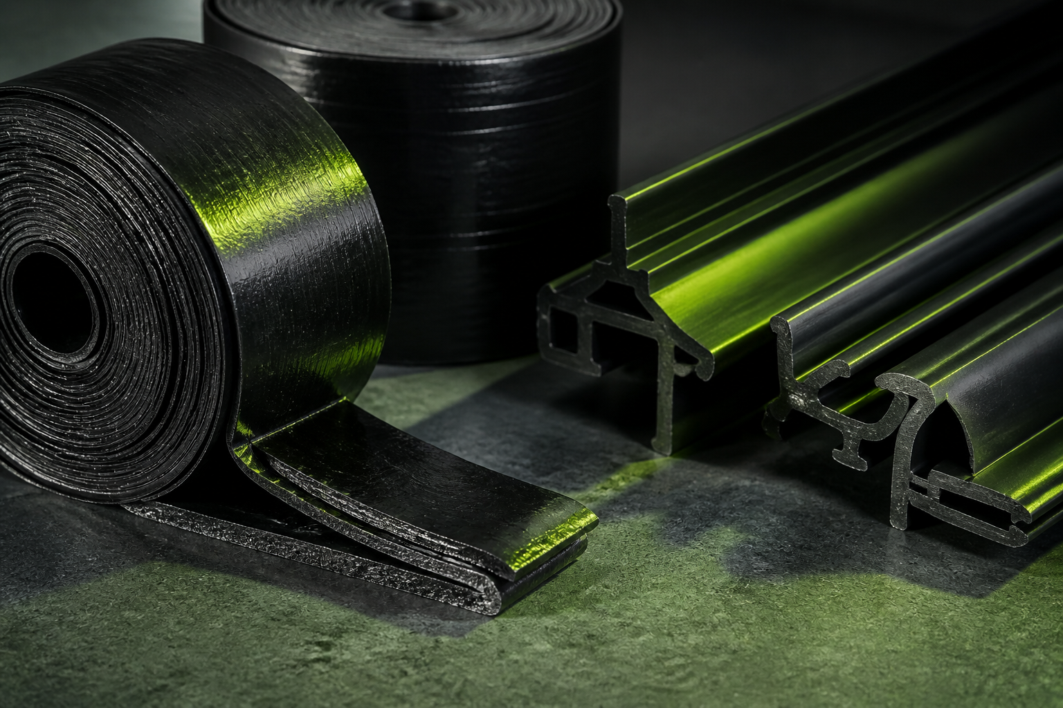 Sealant rolls and waterstop profiles